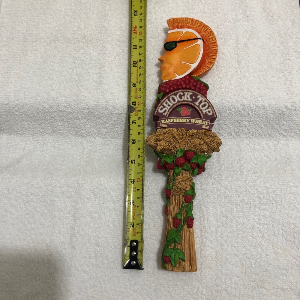 Shock Top Raspberry Wheat Tap Handle - Picture 3 of 4